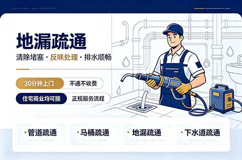 亳州地漏疏通